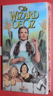 The Wizard of oz VHS 1991 MGM Judy Garland Tin Man Toto