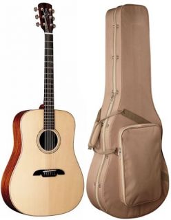 alvarez md80 dreadnought acoustic guitar with case