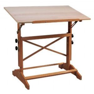 Alvin Pavillon Artist Drawing Drafting Table Desk Unfinished Wood Top 
