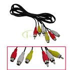 RCA Audio Video Composite Extension Cable for DVD TV 5 Feet