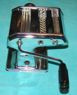    AMPIA TIPO LUSSO MODEL 150 Stainless Steel Pasta Maker Machine Italy