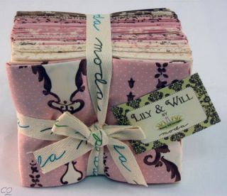 Moda Bunny Hill Lily Will 20 Fat Quarters Baby Pink