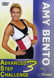 AMY BENTO ADVANCED STEP CHALLENGE VOL. 3 DVD NEW SEALED STEP AEROBICS 