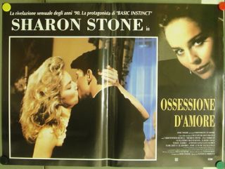 DI10 Blood and Sand Sharon Stone 6 Orig Poster Italy