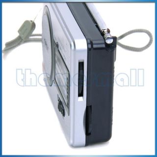 Portable Compact Mini Am FM Pocket 2 Bands Radio Receiver Manual 
