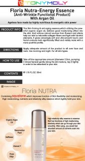 Tonymoly Floria Nutra Energy Essence Anti Wrinkle Functional Product 