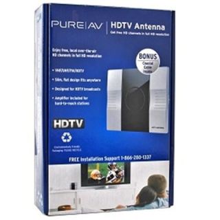 Belkin PureAV AV48001 Amplified Indoor HDTV Antenna