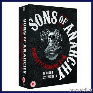 Sons of Anarchy Complete Series Seasons 1 2 3 4 Brand New DVD Boxset 