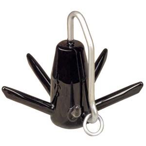 25 lb vinyl coated richter anchor up to 30 boats