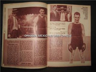 romeo anaya photocover mexican boxing magazine 1973