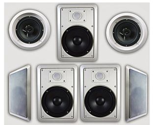 New 1750W 6 5” Surround Sound Theater 7 Speaker System