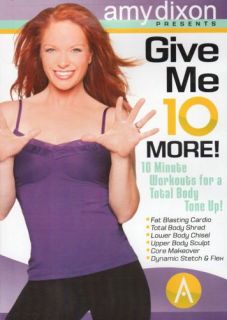 Amy Dixon Give Me Ten More 10 Minute Workouts DVD New SEALED Exercise 