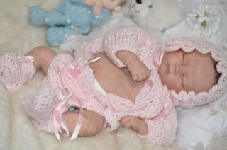 Lifelike Reborn baby Girl Andi by Linda Murray