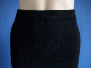 El ANA Santana Knit Black Skirt L 12