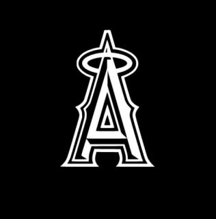 Los Angeles Angels of Anaheim Baseball Sticker Decal