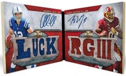   Topps Triple Threads Football Dual Autograph Relic Pairs Book Card