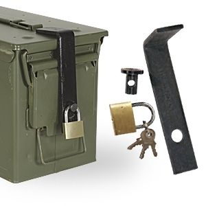 Ammo Can Lock System Fits 50cal 30cal 5 56 60mm 40mm 20mm Ammo Box 