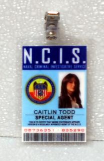 NCIS TV Series ID Badge Special Agent Caitlin Todd