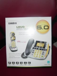   2998 DECT 6 0 Loud Clear Amplified Corded Cordless Phone Combo Unused
