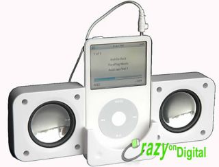 amplified foldable speakers for all ipod and  players amplified