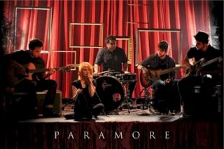 Music Poster Paramore Acoustic Group Hayley Williams