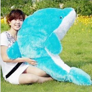 Giant Huge Cuddly Stuffed Animals Plush Lovely big dolphin doll