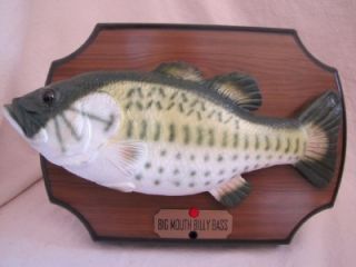   Billy Bass Singing Wall Fish Motion Activated Animated New