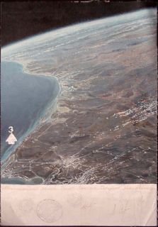 Gulf of Mexico Soyuz TM 17 Flown Andrey Sokolov Sketch