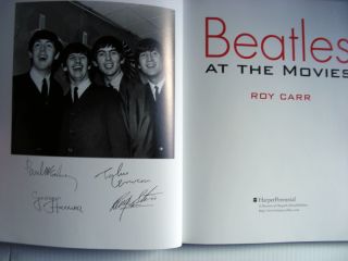 Beatles at The Movies Roy Carr 1996 Harper Perennial 1st Rock Pop 