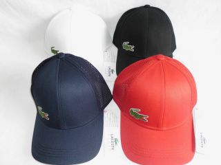   Lacoste Croc Logo Trucker Cap Hat Pick A Color Andy Roddick