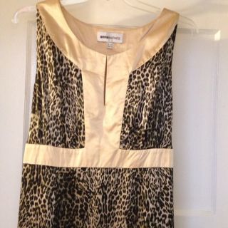Fabulous ANNA SCHOLZ Designer Plus Size UK 22 USA 18 Silk Leopard Maxi 