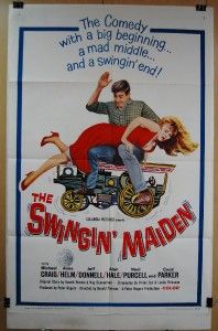 64 the swingin iron maiden orig movie poster
