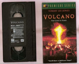 Volcano VHS 1997 Tommy Lee Jones Anne Heche