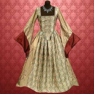 tudors anne boleyn gown costume by museum replicas retail $ 270 00 
