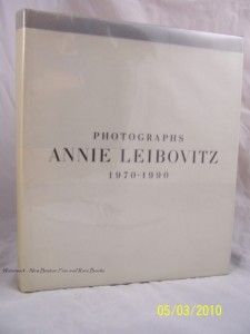 Annie Leibovitz Photographs 1970 1990 1st Edition 1991