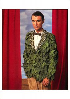   Byrne of The Talking Heads in 1986 by Annie Leibovitz Postcard