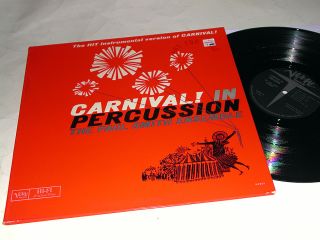 PAUL SMITH ENSEMBLE Carnival In Percussion MONO MGM VERVE LP NM/NM 