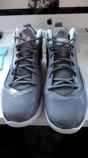   Nike Jordan Melo M8 Carmelo Anthony Grey Orange sz 13  ref 469786 002