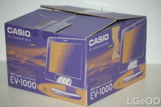 Casio EV 1000 10.4 Inch Flat Panel LCD Desktop TV