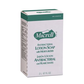 Gojo Micrell 2257 04 Antibacterial Lotion Hand Soap Refills 2 000 Ml 