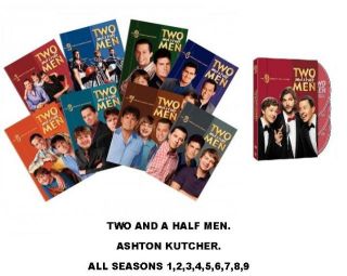 Two and a Half Men DVD Set The Complete Seasons 1 9. FAST FREE 