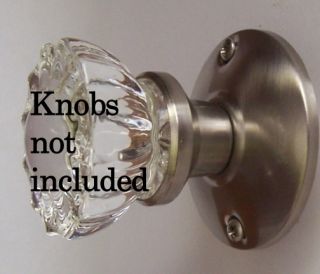 Mounting Kit for Two French Door Antique Knobs Complete