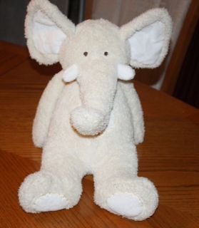 Baby Animal Adventure Cream Stuffed Elephant Plush 19
