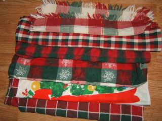   of 55 Christmas Napkins 15 Placemats Place Mats 1 Hand Towel