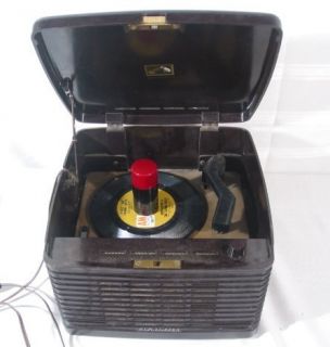 Vintage RCA 45 YE 3 Victor Victrola 45 RPM Bakelite Portable Record 