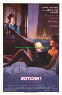 Gotcha Movie Poster Linda Fiorentino Anthony Edwards