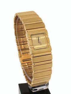 vintage piaget 18k gold polo mini ladies wrist watch