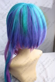219 Vocaloid 3 Aoki Lapis Cosplay Wig 4 Colors Mix 100cm  