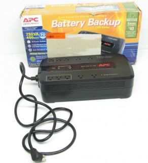 apc battery back up 750va 450 watts