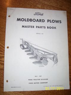 Vintage Ford Parts Manual Series 130 Plow 3 5 Bottoms